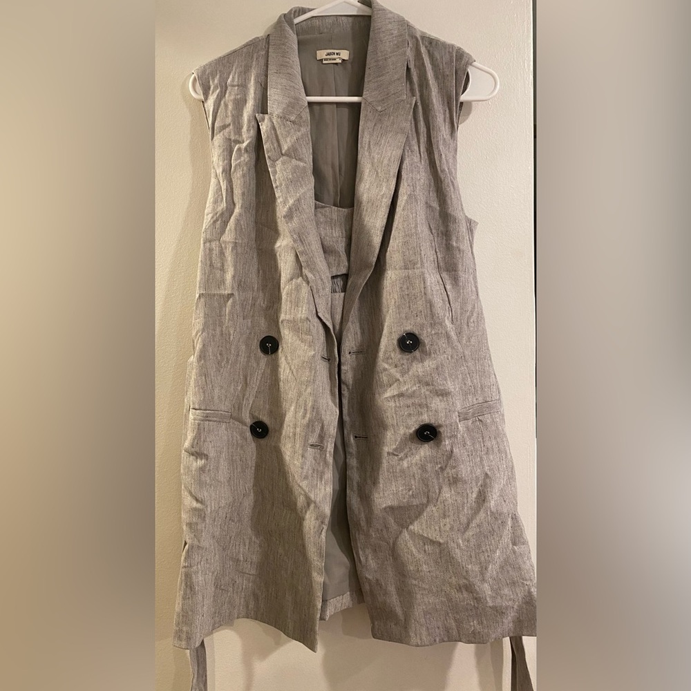 Jason Wu Vest & Crop Top Set - image 7